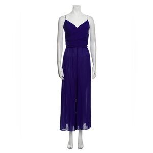 Karen Millen - V-neck Jumpsuit Size: M